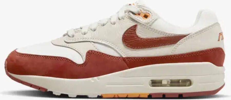 Nike Air Max 1 LX Rugged Orange Sail Sneakers Heren DOOS ZONDER DEKSEL