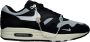 Nike Air Max 1 Patta Waves ''Black'' (With Bracelet) DQ0299-001 ZWART Schoenen - Thumbnail 1