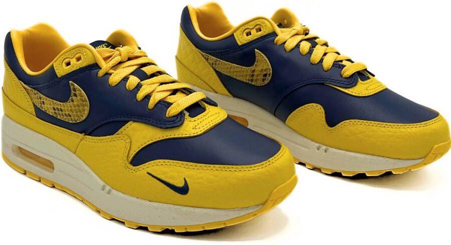 Nike Air Max 1 Premium sneakers Michigan Casual schoenen Geel Zwart