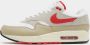 Nike Air Max 1 SC White Cream II Limestone University Red- White Cream II Limestone University Red - Thumbnail 6