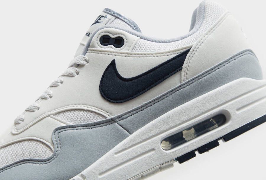 Nike Air Max 1 Platinum Tint Wolf Grey Dark Obsidian- Platinum Tint Wolf Grey Dark Obsidian