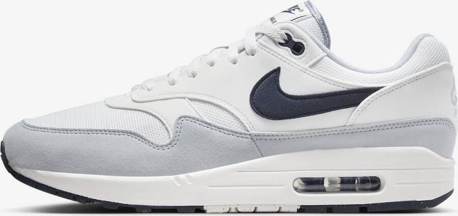 Nike Air Max 1 Platinum Tint Wolf Grey Dark Obsidian- Platinum Tint Wolf Grey Dark Obsidian