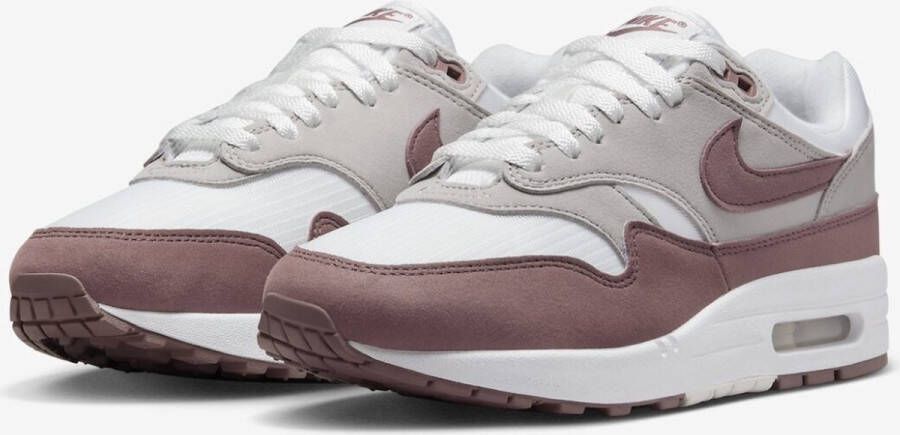 Nike Air Max 1 Wmns Smokey Mauve Sneakers Wit Lichtpaars