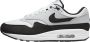 Nike Air Max 1 White Pure Platinum Black- Heren White Pure Platinum Black - Thumbnail 5