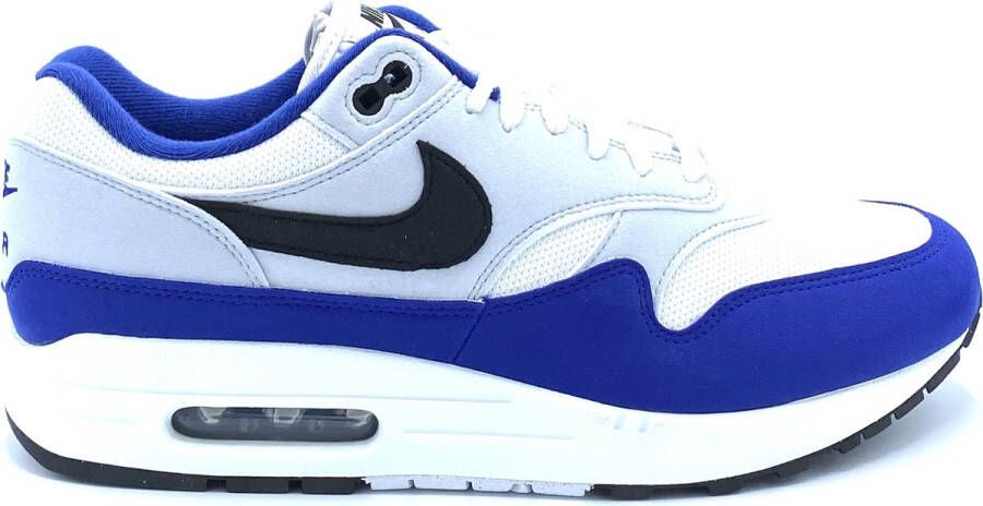 Nike Air Max 1 Running Schoenen white black deep royal blue maat: 40.5 beschikbare maaten:40.5