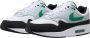 Nike Air Max 1 White Stadium Green Sneakers Unisex DOOS ZONDER DEKSEL - Thumbnail 1