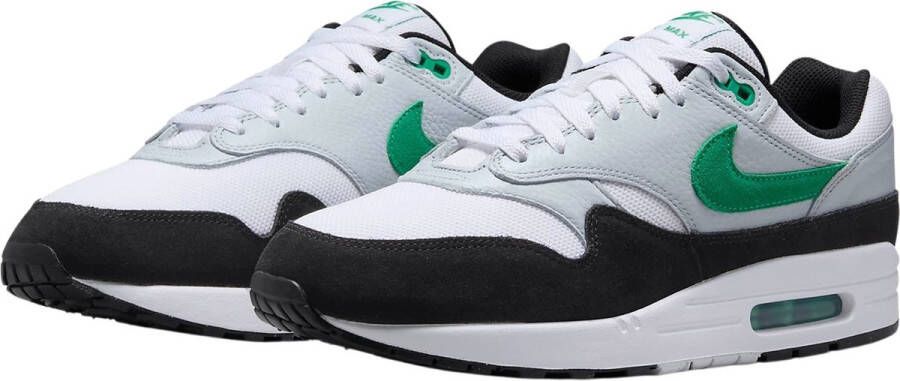 Nike Air Max 1 White Stadium Green Sneakers Unisex DOOS ZONDER DEKSEL