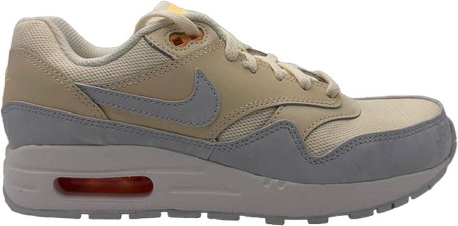 Nike Air max 1 Sneakers Kinderen Beige Ivory Blauw