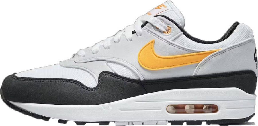 Nike Air Max 1 Sneakers Mannen Wit Geel