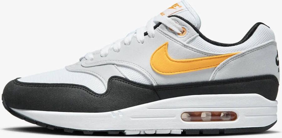 Nike Air Max 1 Sneakers Mannen Wit Geel