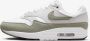 Nike Air Max 1 Light Army Wit Lichtgrijs Lichtgroen Sneakers Unisex - Thumbnail 6