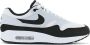 Nike Air Max 1 White Pure Platinum Black- Heren White Pure Platinum Black - Thumbnail 4