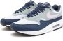 Nike Air Max 1 Thunder Blue Sneakers Unisex Blauw Grijs Roze Wit - Thumbnail 3