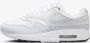 Nike Air Max 1 Wit Platinum Tint Zwart Dames Sneakers DZ2628 - Thumbnail 1