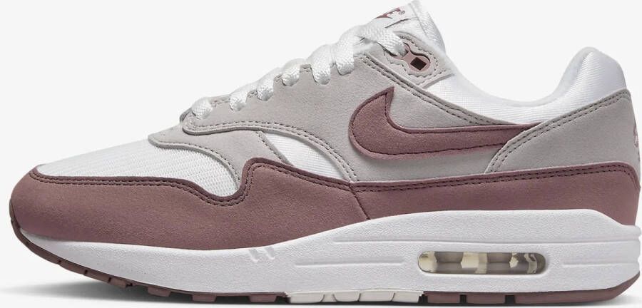 Nike Air Max 1 Wmns Smokey Mauve Sneakers Dames Wit Lichtpaars