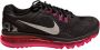 Nike Kinderschoenen Air Max 2013 Black Dark Grey Fusion Pink Metallic Silver Black Dark Grey Fusion Pink Metallic Silver - Thumbnail 1