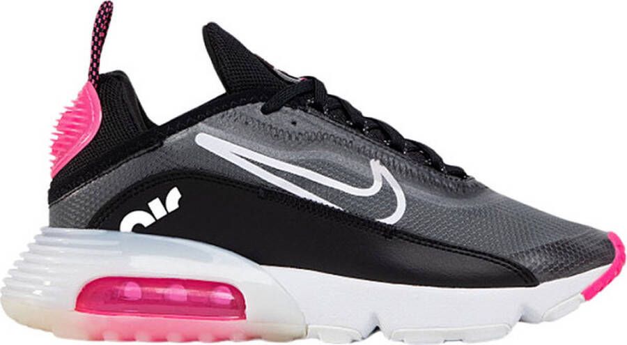 Nike Air Max 2090 sschoen Black White Pink Blast Metallic Silver