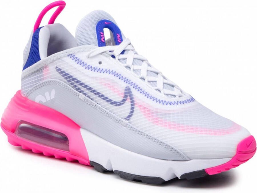 Nike Air Max 2090 Damesschoen White Pink Blast Pure Platinum Concord Dames