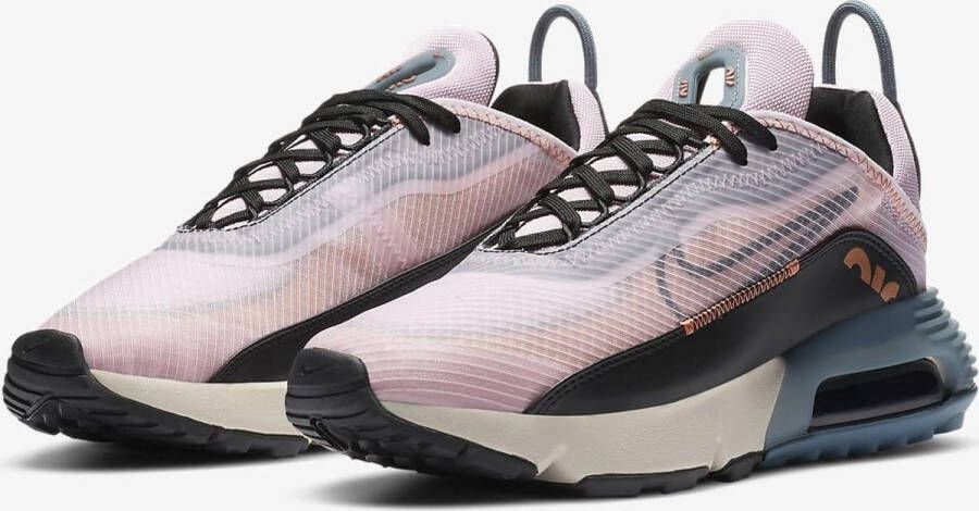 Nike Air Max 2090 Damesschoen Light Arctic Pink Ozone Blue Healing Orange Black Dames - Foto 2