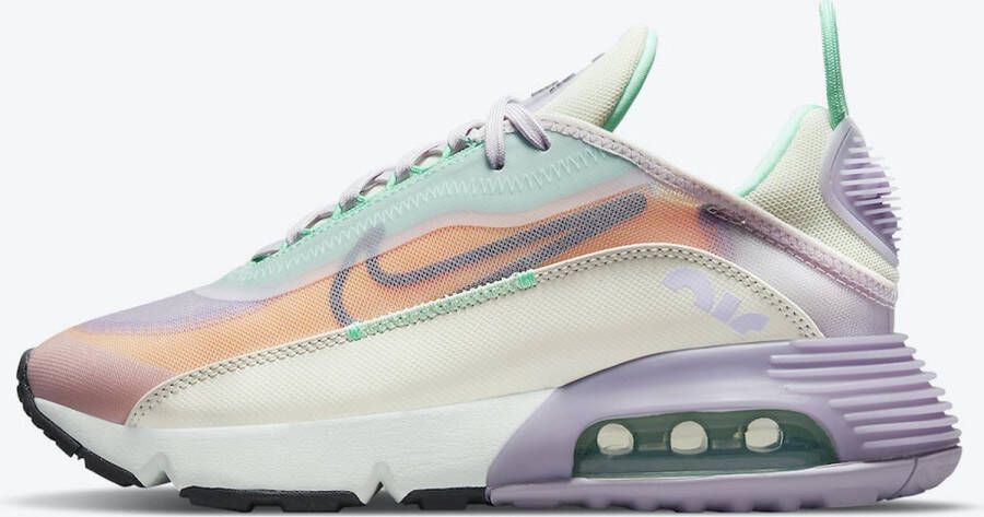 Nike Air max 2090 Sneakers Dames Paars Wit Oranje Mint