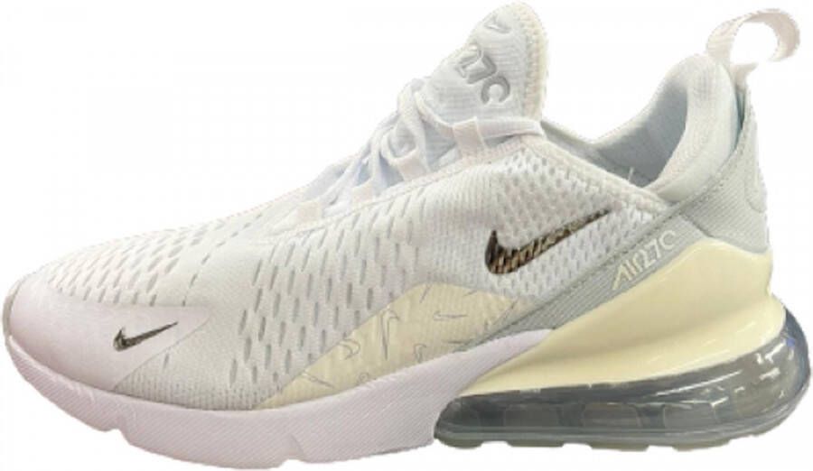 Nike Air Max 270 Dames Sneaker Wit Goud