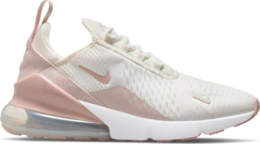 Nike Air Max 270 Essential Summit White Sneakers Dames Wit Rose