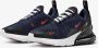 Nike Kinderschoenen Air Max 270 Midnight Navy Black Summit White Picante Red Midnight Navy Black Summit White Picante Red - Thumbnail 1