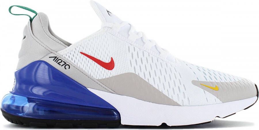 Nike Air Max 270 Heren Sneakers Sportschoenen Schoenen Wit Blauw DV3731