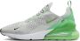 Nike Air Max 270 Grijs Groen Wit Sneakers Heren DOOS ZONDER DEKSEL - Thumbnail 1