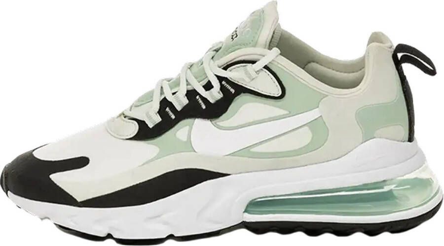 Nike Air Max 270 React Sneakers Vrouwen licht groen zwart wit Doos zonder deksel