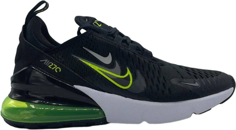 Nike kinderschoenen Air Max 270 Black Smoke Grey Anthracite Volt Black Smoke Grey Anthracite Volt