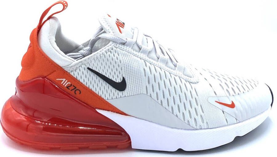 Nike Herenschoenen Air Max 270 Photon Dust Picante Red White Black- Heren Photon Dust Picante Red White Black