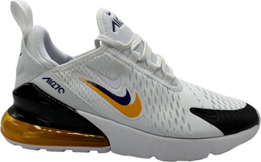 Nike Air max 270 Sneakers Mannen Wit Geel