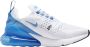 Nike Air Max 270 White University Blue Sneakers Dames DOOS ZONDER DEKSEL - Thumbnail 2