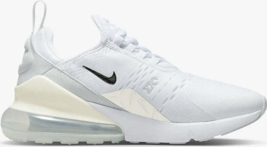 Nike Air Max 270 White Silver Sneakers Dames