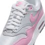 Nike Air Max 1 '87 Wmns Pink Rise Sneakers Dames Metallic Platinum Summit White Pink Rise - Thumbnail 7