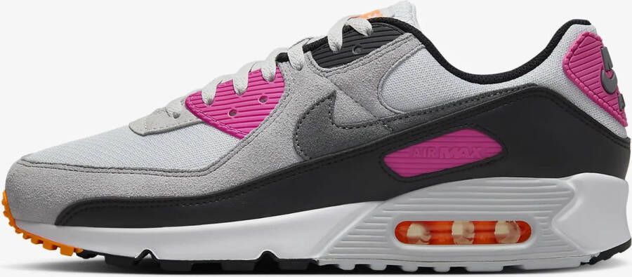 Nike Air Max 90 Dunkin' Donuts Sneakers Unisex Zwart Grijs Roze Wit