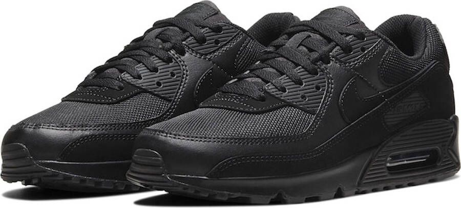 Nike Air Max 90 Running Schoenen black black black white maat: 47 beschikbare maaten:41 42.5 39 40 43 44.5 45 46 40.5 47.5 45.5 47 38.5