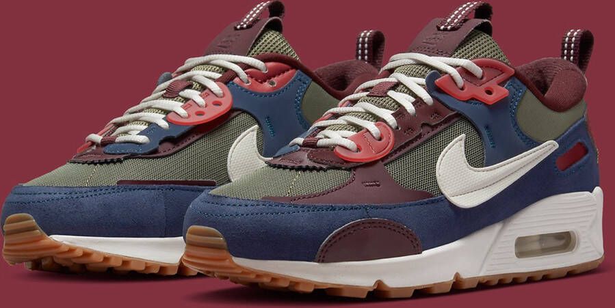 Nike Air Max Futura Medium Olive Navy Sneakers Dames Doos zonder deksel