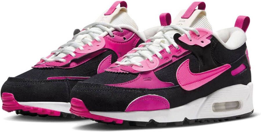 Nike Air Max 90 Futura Roze Zwart Wit Sneakers Dames