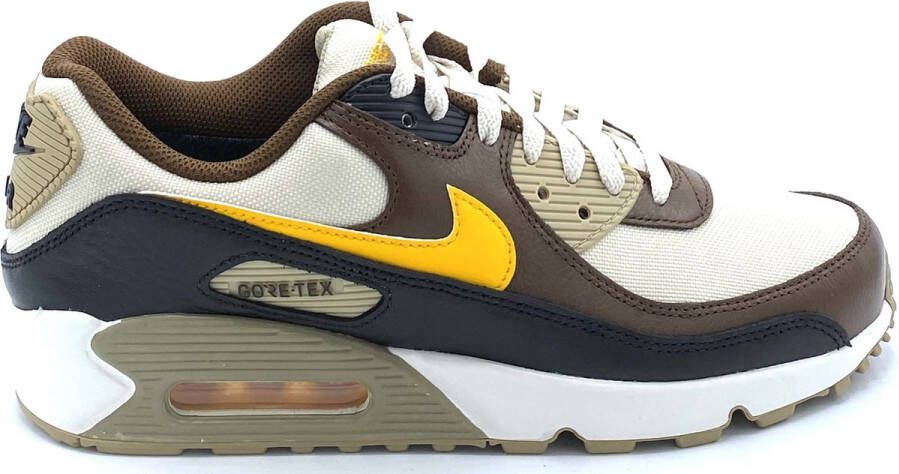 Nike Winterschoenen voor heren Air Max 90 GORE-TEX Cacao Wow Khaki Black Light Orewood Brown- Heren Cacao Wow Khaki Black Light Orewood Brown