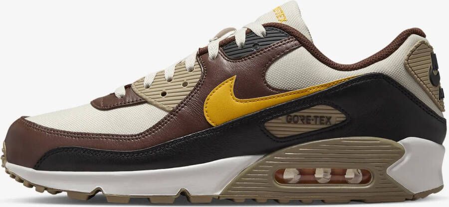 Nike Winterschoenen voor heren Air Max 90 GORE-TEX Cacao Wow Khaki Black Light Orewood Brown- Heren Cacao Wow Khaki Black Light Orewood Brown