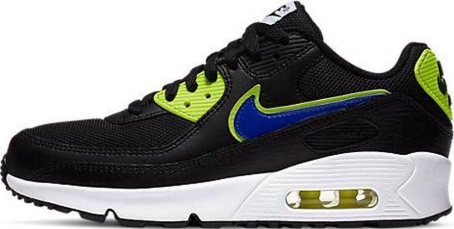 Nike Air Max 90 Kinderschoen Black Volt Racer Blue Kind