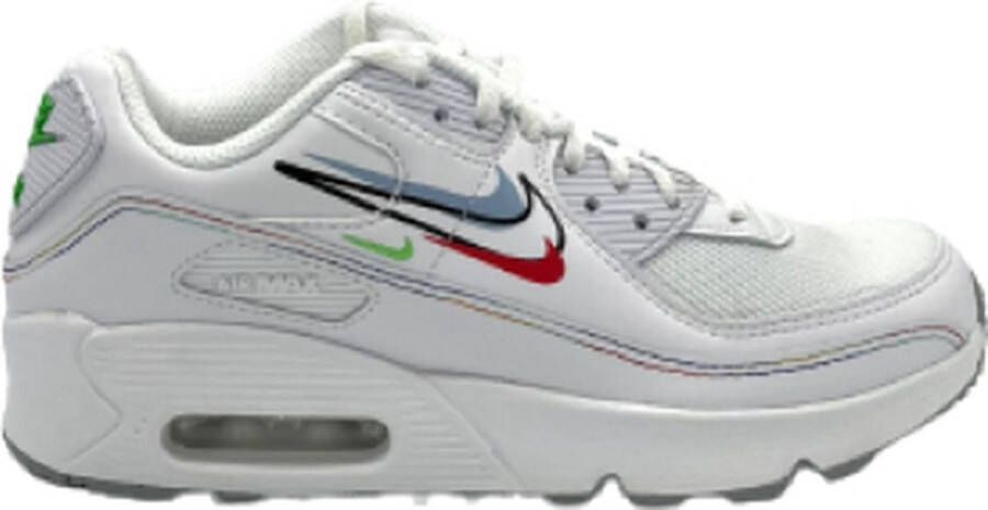 Nike Air Max 90 GS White LT Green Spark - Foto 1