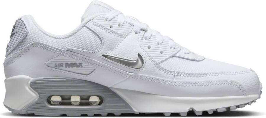 Nike Air Max 90 Herenschoenen wit-licht grijs