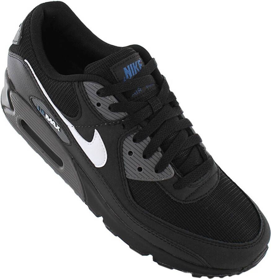 Nike Herenschoenen Air Max 90 Black Marina Iron Grey White- Heren Black Marina Iron Grey White