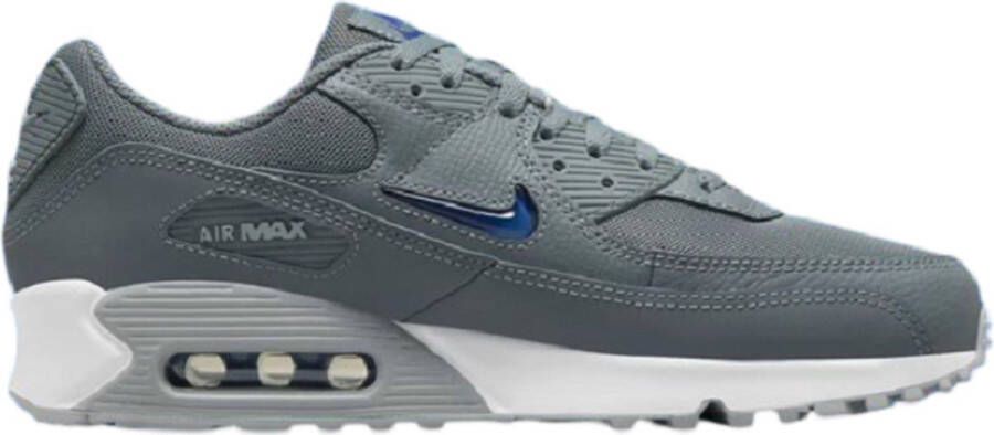 Nike Air Max 90 Jewel Grey Royal Blue Sneakers Schoenen Grijs