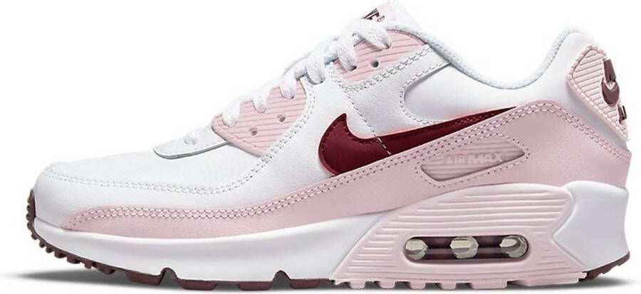 Nike Air Max 90 Essential basisschool Schoenen White Synthetisch Leer