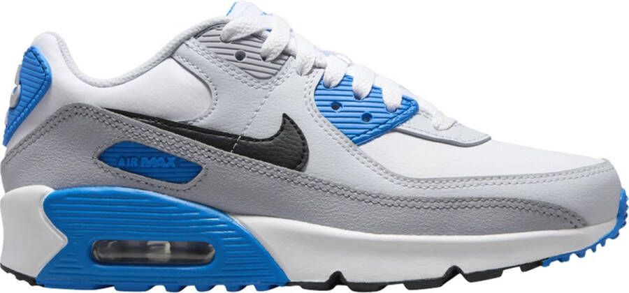 Nike Kinderschoenen Air Max 90 LTR White Photo Blue Pure Platinum Black White Photo Blue Pure Platinum Black