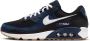 Nike Herenschoenen Air Max 90 Midnight Navy Black Gum Medium Brown White- Heren Midnight Navy Black Gum Medium Brown White - Thumbnail 3